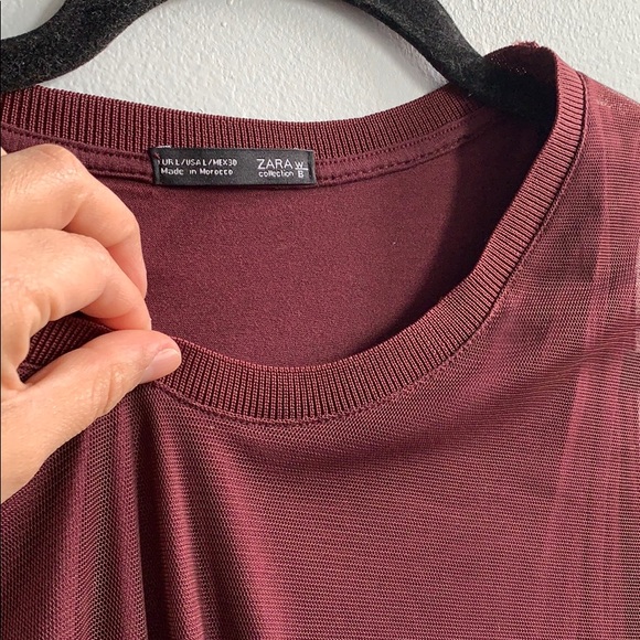 Zara sheer tunic dress - Picture 6 of 6